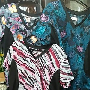 3 for 1 scrub tops ( sz XL)